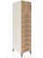 Kronos Dolap Tek Raflı 8 Çekmeceli Tek Kapaklı 44X59X182 Aytaşı-Çam 2