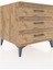 Kronos Komodin 3 Çekmeceli 60X59X64 Çam-Çam 4