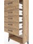 Hyperion Dolap 5 Çekmeceli 60X44X134 Çam-Çam 5