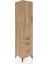 Hyperion Dolap 4 Raflı 3 Çekmeceli Tek Kapaklı 44X44X195 Çam-Çam 2