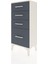 Arges Komodin 4 Çekmeceli 44X30X96 Aytaşı-Antrasit 3