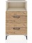 Hyperion Komodin Tek Raflı 2 Çekmeceli 60X44X106 Aytaşı-Çam 1
