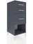 Hyperion Komodin 3 Çekmeceli 44X44X106 Antrasit-Antrasit 2