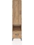 Hyperion Dolap 5 Raflı Tek Çekmeceli Tek Kapaklı 44X44X195 Çam-Çam 1