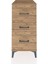 Kronos Komodin 3 Çekmeceli 44X59X96 Çam-Çam 1