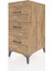 Kronos Komodin 3 Çekmeceli 44X59X96 Çam-Çam 3