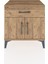 Hyperion Komodin Tek Raflı Tek Çekmeceli 2 Kapaklı 60X44X64 Çam-Çam 1