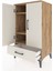 Hyperion Komodin 3 Raflı Tek Çekmeceli 2 Kapaklı 60X44X106 Çam-Aytaşı 4