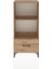 Arges Dolap Tek Raflı Tek Çekmeceli 60X30X134 Çam-Çam 1