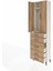Arges Dolap 2 Raflı 5 Çekmeceli Tek Askılı 60X30X221 Aytaşı-Çam 4