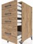 Kronos Komodin 4 Çekmeceli 44X59X96 Çam-Çam 5