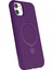 CPT16 Apple iPhone 11 Regal Magsafe Standlı Kapak - Derin Mor 2