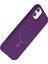 CPT16 Apple iPhone 11 Regal Magsafe Standlı Kapak - Derin Mor 3