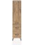 Hyperion Dolap 3 Raflı 3 Çekmeceli 44X44X195 Aytaşı-Çam 1