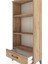 Hyperion Dolap 3 Raflı Tek Çekmeceli 60X44X134 Çam-Çam 5