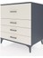 Kronos Şifonyer 4 Çekmeceli 88X59X96 Antrasit-Aytaşı 3