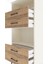 Arges Dolap 2 Raflı 4 Çekmeceli 60X30X134 Aytaşı-Çam 5