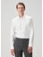 Comfort Fit Beyaz Non-Iron Twill Gömlek 1