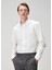 Comfort Fit Beyaz Non-Iron Twill Gömlek 4