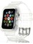 Ally Apple Watch 6-Se-5-4 44MM / 3-2-1 42MM Kayış Kordon Kılıf SILIKON-(1903) 1