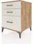 Kronos Komodin 3 Çekmeceli 60X59X80 Çam-Aytaşı 3