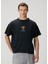 Siyah Logo Baskılı T-Shirt 1