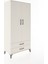 Hyperion Dolap 4 Raflı 2 Çekmeceli 2 Kapaklı 88X44X182 Aytaşı-Aytaşı 2