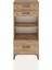 Hyperion Dolap 2 Raflı 3 Çekmeceli 60X44X134 Çam-Çam 1