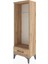 Arges Dolap Tek Raflı Tek Çekmeceli Tek Askılı 44X30X134 Çam-Çam 3