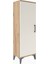 Arges Dolap Tek Kapaklı Tek Askılı 44X30X134 Çam-Aytaşı 2