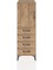 Hyperion Dolap 2 Raflı 4 Çekmeceli Tek Kapaklı 44X44X134 Çam-Çam 1
