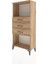Arges Dolap Tek Raflı 3 Çekmeceli 60X30X134 Çam-Çam 3