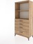 Hyperion Dolap 2 Raflı 4 Çekmeceli 88X44X182 Çam-Çam 3