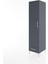 Hyperion Dolap 4 Raflı Tek Çekmeceli Tek Kapaklı 44X44X182 Antrasit-Antrasit 3