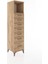 Hyperion Dolap Tek Raflı 7 Çekmeceli 44X44X182 Çam-Çam 2