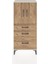Hyperion Dolap 2 Raflı 3 Çekmeceli 2 Kapaklı 60X44X134 Aytaşı-Çam 1
