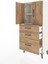 Hyperion Dolap 2 Raflı 3 Çekmeceli 2 Kapaklı 60X44X134 Aytaşı-Çam 4