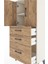 Hyperion Dolap 2 Raflı 3 Çekmeceli 2 Kapaklı 60X44X134 Aytaşı-Çam 5