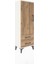 Arges Dolap Tek Raflı 2 Çekmeceli Tek Askılı 44X30X134 Aytaşı-Çam 2