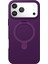 CPT16 Apple iPhone 17 Pro Max Regal Magsafe Standlı Kapak - Derin Mor 2