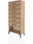 Arges Dolap 6 Çekmeceli 60X30X134 Çam-Çam 3