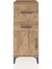 Hyperion Komodin 2 Çekmeceli Tek Kapaklı 44X44X106 Çam-Çam 1