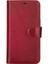 Apple iPhone 15 Uyumlu Deri Cüzdanlı Kılıf Mwwn V4EF Kırmızı 4