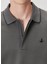Comfort Fit Antrasit Polo Yaka Sweatshirt 6