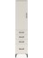 Hyperion Dolap 3 Raflı 4 Çekmeceli Tek Kapaklı 44X44X195 Aytaşı-Aytaşı 1