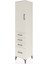 Hyperion Dolap 3 Raflı 4 Çekmeceli Tek Kapaklı 44X44X195 Aytaşı-Aytaşı 3