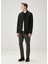 Slim Fit Antrasit Melanj Chino Pantolon 1