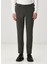 Slim Fit Antrasit Melanj Chino Pantolon 2
