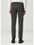Slim Fit Antrasit Melanj Chino Pantolon 3