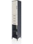 Hyperion Dolap 4 Raflı 4 Çekmeceli Tek Kapaklı 44X44X243 Antrasit-Aytaşı 3